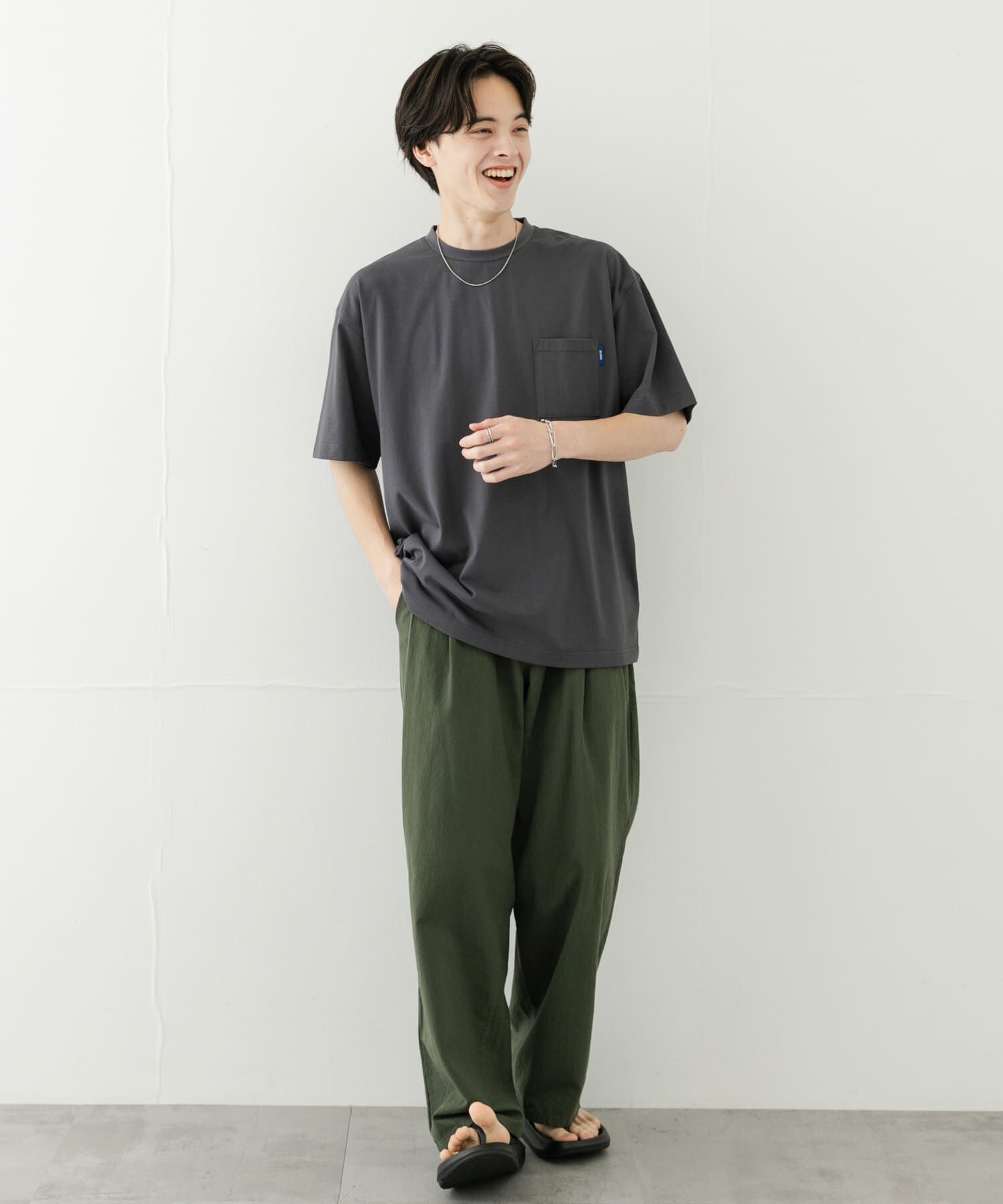 SENSE OF PLACE by URBAN RESEARCH「ドライタッチワイドパンツ」|その他|