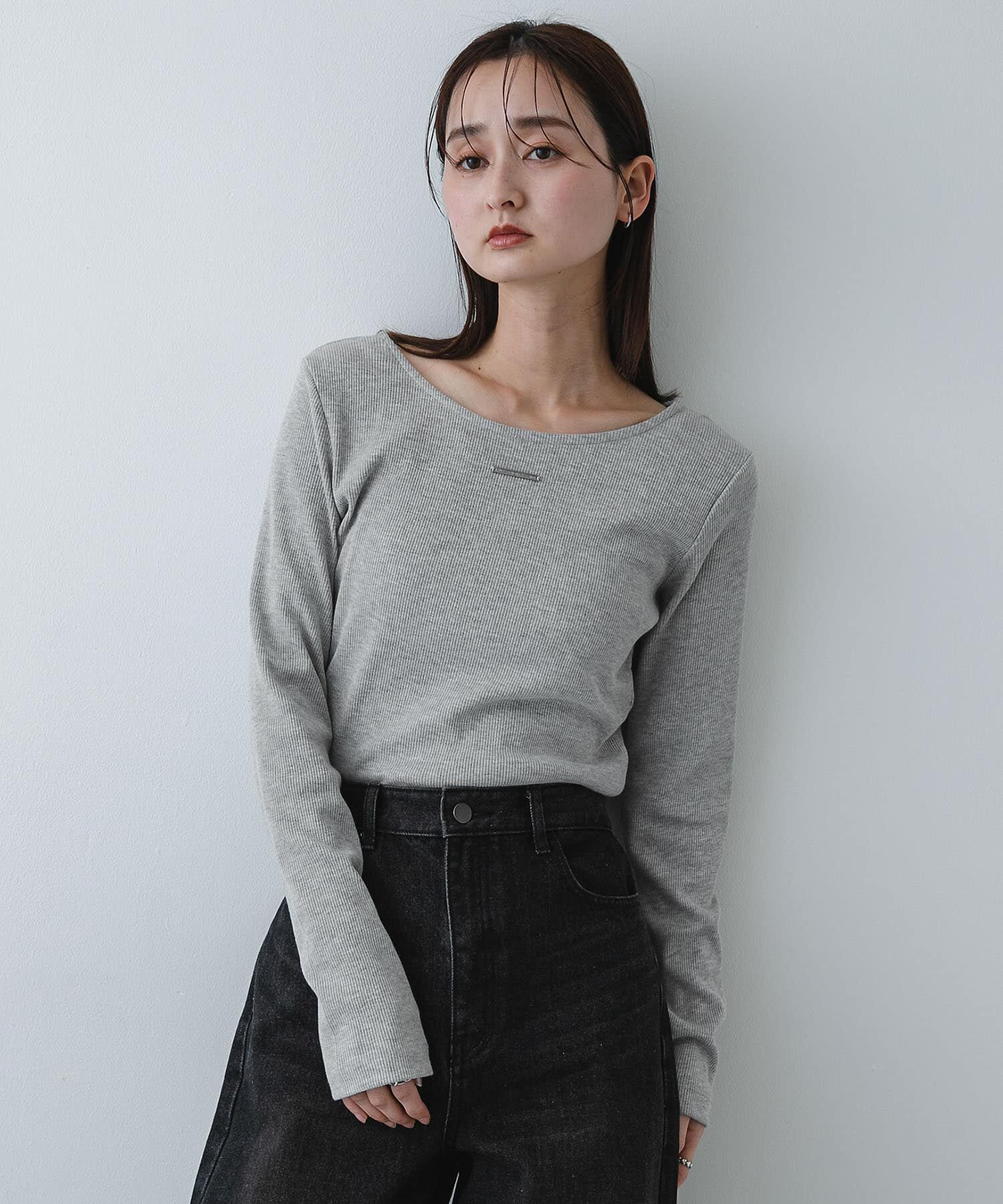 SENSE OF PLACE by URBAN RESEARCH「プレートツキバレエネックトップ」|Tシャツ・カットソー|