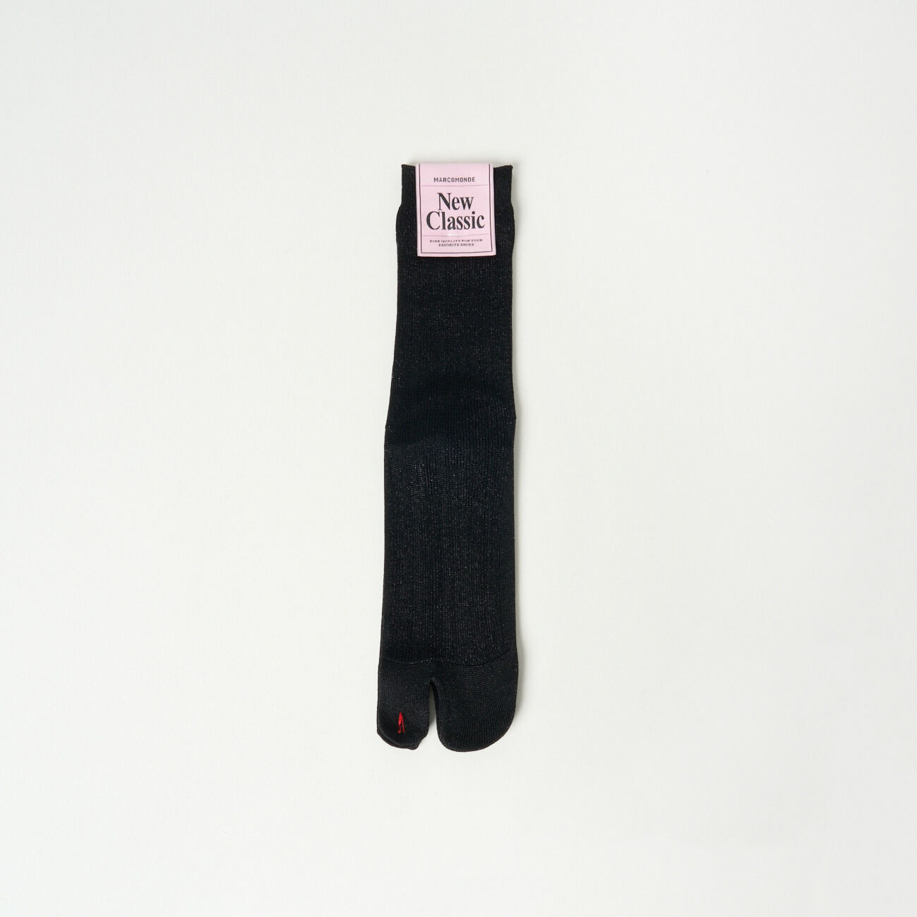  「MARCOMONDE GLITTER TABI SOCKS」|ソックス|ブラック