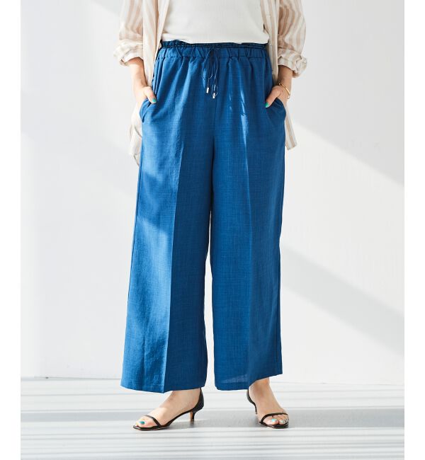 le.coeur blanc「《手洗い可能》タンブラーブッチャーイージーパンツ」|その他|