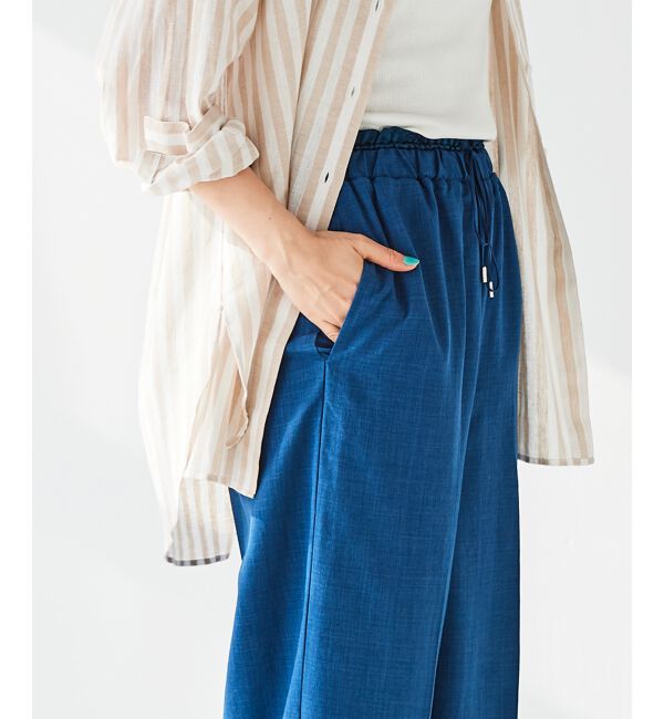 le.coeur blanc「《手洗い可能》タンブラーブッチャーイージーパンツ」|その他|