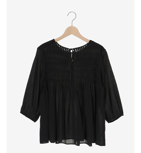  「変形タックギャザーブラウス」|シャツ・ブラウス|