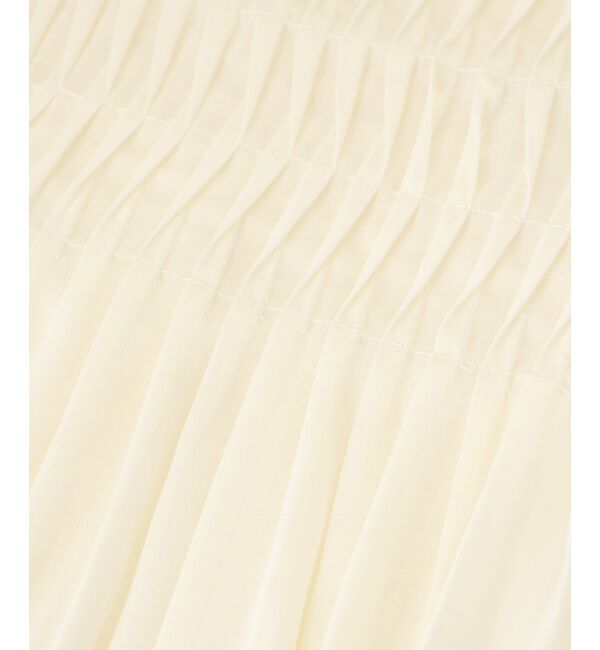  「変形タックギャザーブラウス」|シャツ・ブラウス|