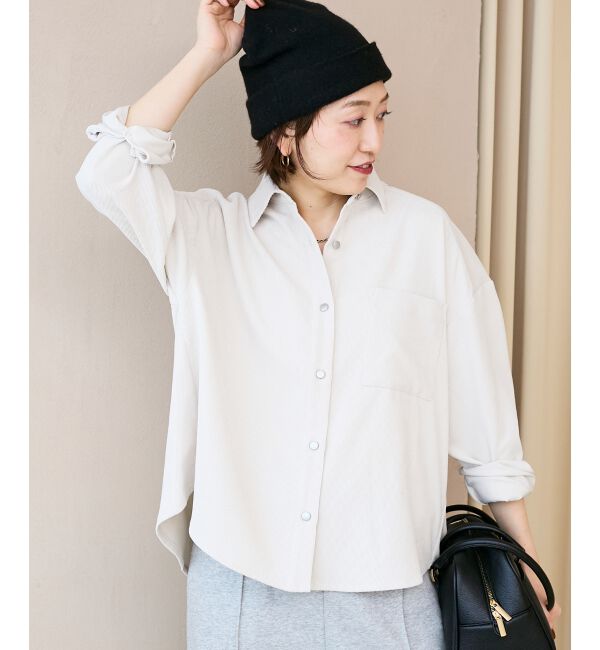  「コーデュロイタックシャツ」|シャツ・ブラウス|