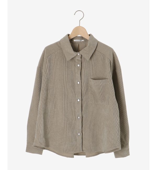 「コーデュロイタックシャツ」|シャツ・ブラウス|