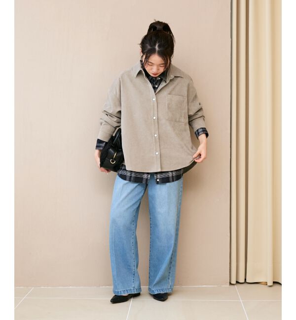  「コーデュロイタックシャツ」|シャツ・ブラウス|