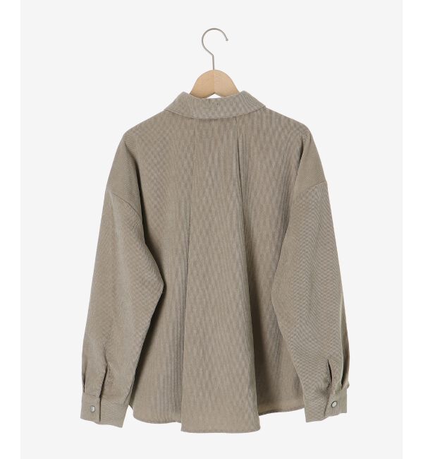  「コーデュロイタックシャツ」|シャツ・ブラウス|