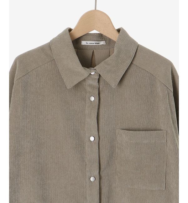  「コーデュロイタックシャツ」|シャツ・ブラウス|