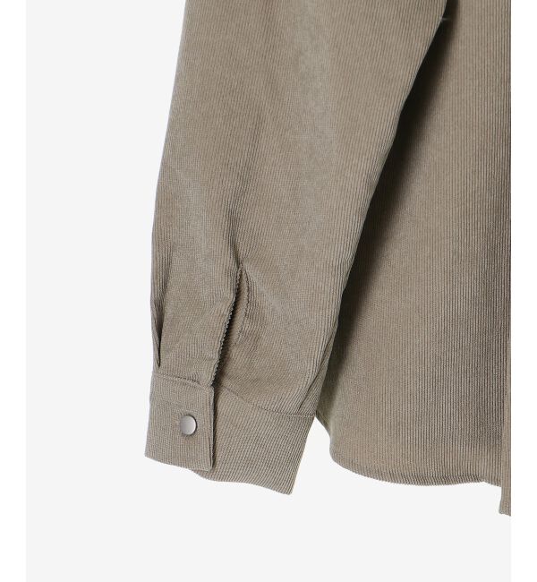  「コーデュロイタックシャツ」|シャツ・ブラウス|