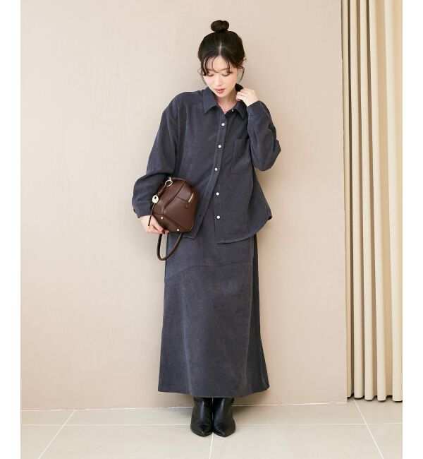  「コーデュロイタックシャツ」|シャツ・ブラウス|