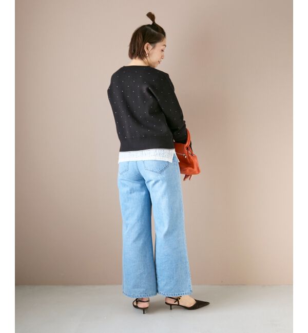  「《手洗い可能》ラメドットジャガードカーディガン」|カーディガン|