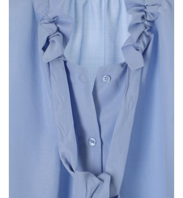  「フィブリルサテンボウタイブラウス」|シャツ・ブラウス|