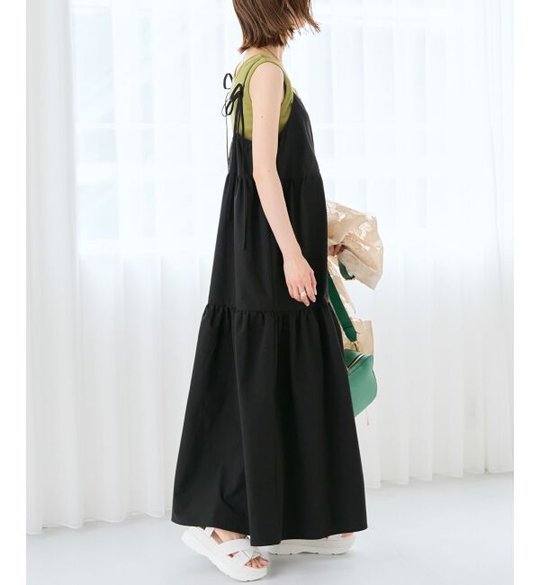 MAJESTICLEGON「ティアードキャミワンピ」|ワンピース|