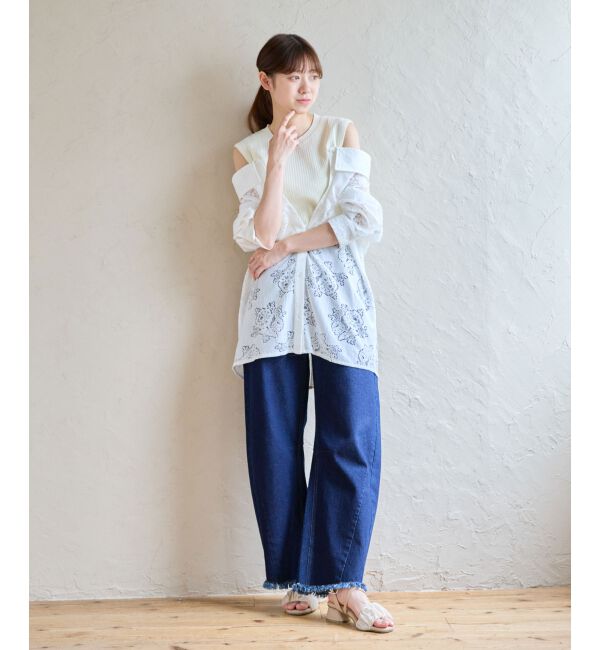 MAJESTICLEGON「タンクセットシアーシャツ」|シャツ・ブラウス|