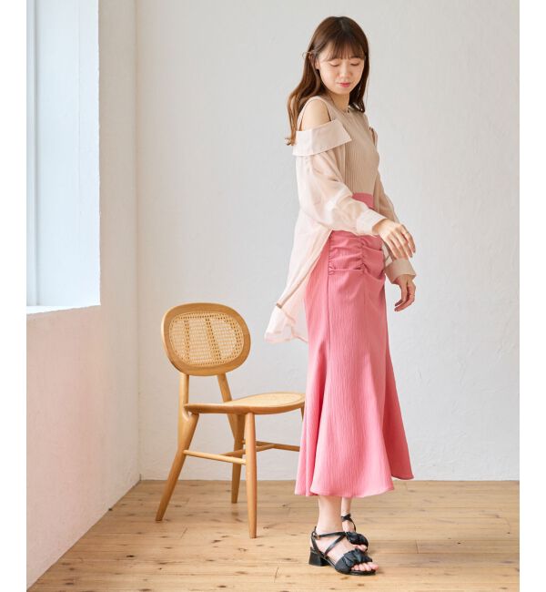 MAJESTICLEGON「タンクセットシアーシャツ」|シャツ・ブラウス|