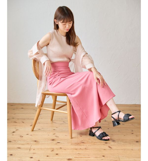 MAJESTICLEGON「タンクセットシアーシャツ」|シャツ・ブラウス|