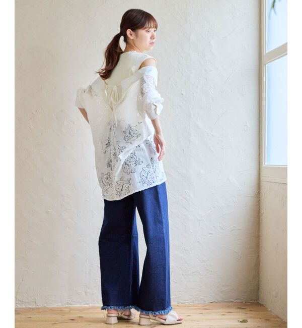 MAJESTICLEGON「タンクセットシアーシャツ」|シャツ・ブラウス|