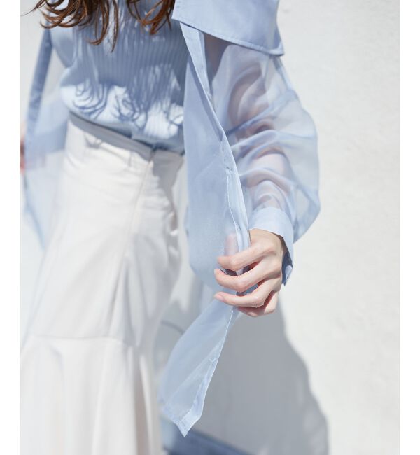 MAJESTICLEGON「タンクセットシアーシャツ」|シャツ・ブラウス|