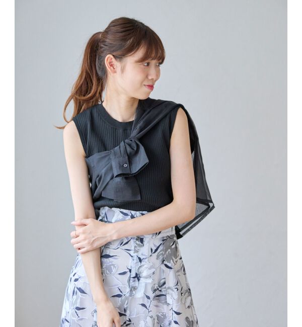 MAJESTICLEGON「タンクセットシアーシャツ」|シャツ・ブラウス|