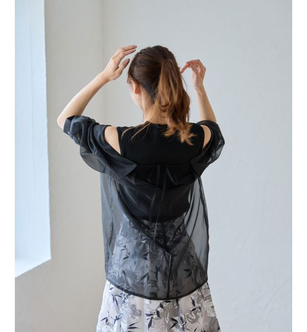 MAJESTICLEGON「タンクセットシアーシャツ」|シャツ・ブラウス|