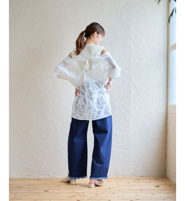 MAJESTICLEGON「タンクセットシアーシャツ」|シャツ・ブラウス|