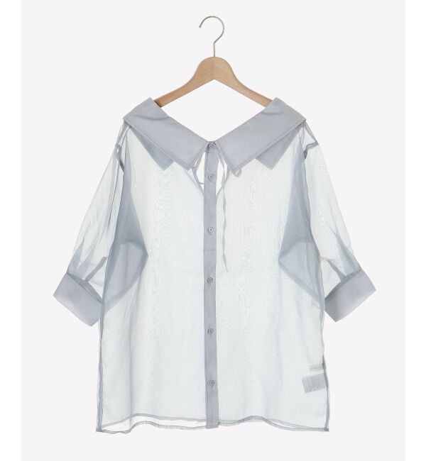 MAJESTICLEGON「タンクセットシアーシャツ」|シャツ・ブラウス|