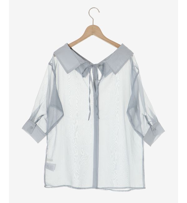 MAJESTICLEGON「タンクセットシアーシャツ」|シャツ・ブラウス|