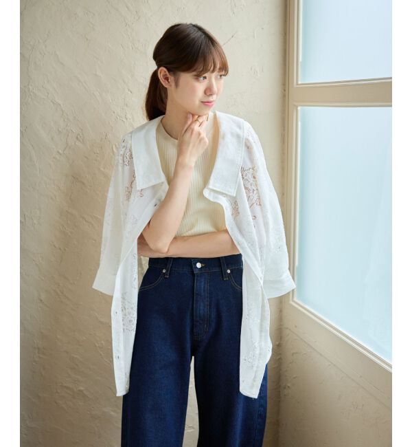 MAJESTICLEGON「タンクセットシアーシャツ」|シャツ・ブラウス|