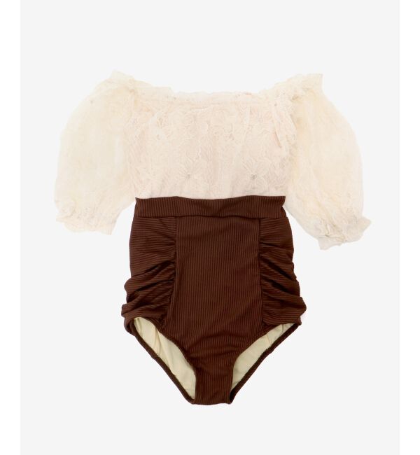 MAJESTICLEGON「レースオフショルスイムウェア/水着」|その他|