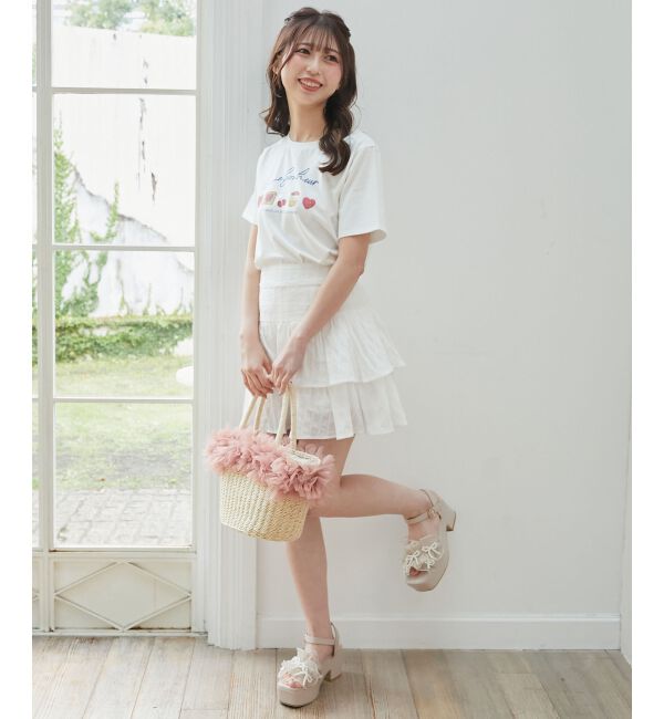  「スイートモチーフTシャツ」|Tシャツ・カットソー|