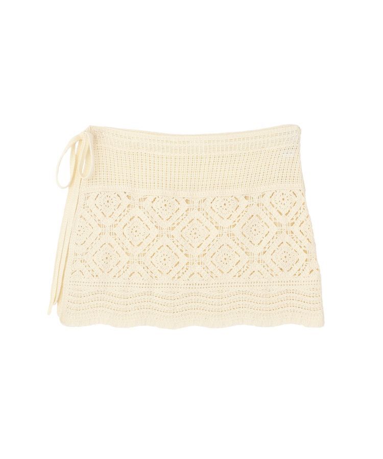 AMERICAN HOLIC「クロシェニット巻きスカート」|スカート|