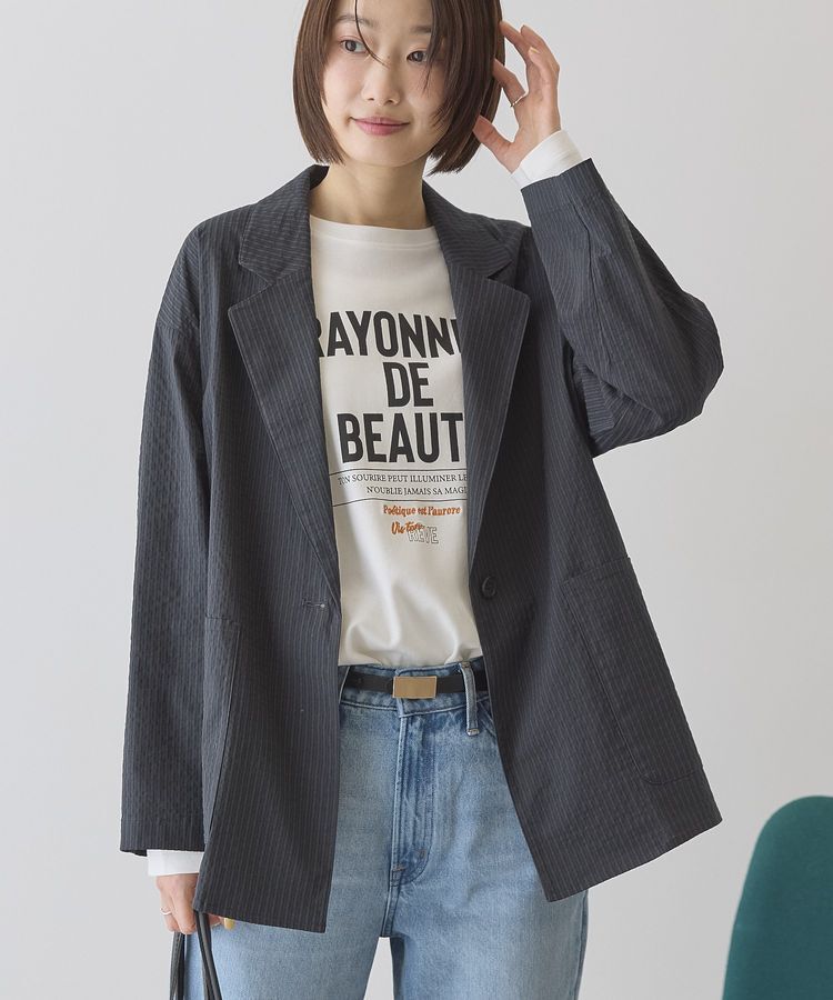 AMERICAN HOLIC「サッカールーズジャケット」|テーラードジャケット|Charcoal Gray