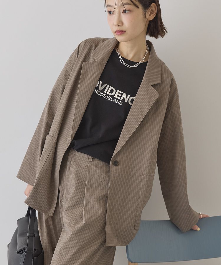 AMERICAN HOLIC「サッカールーズジャケット」|テーラードジャケット|Beige