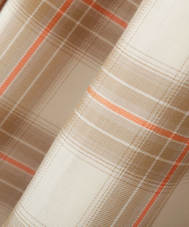 Green Parks「【しゃれシャツ】イージーケアチェックボリュームスカート」|フレア|