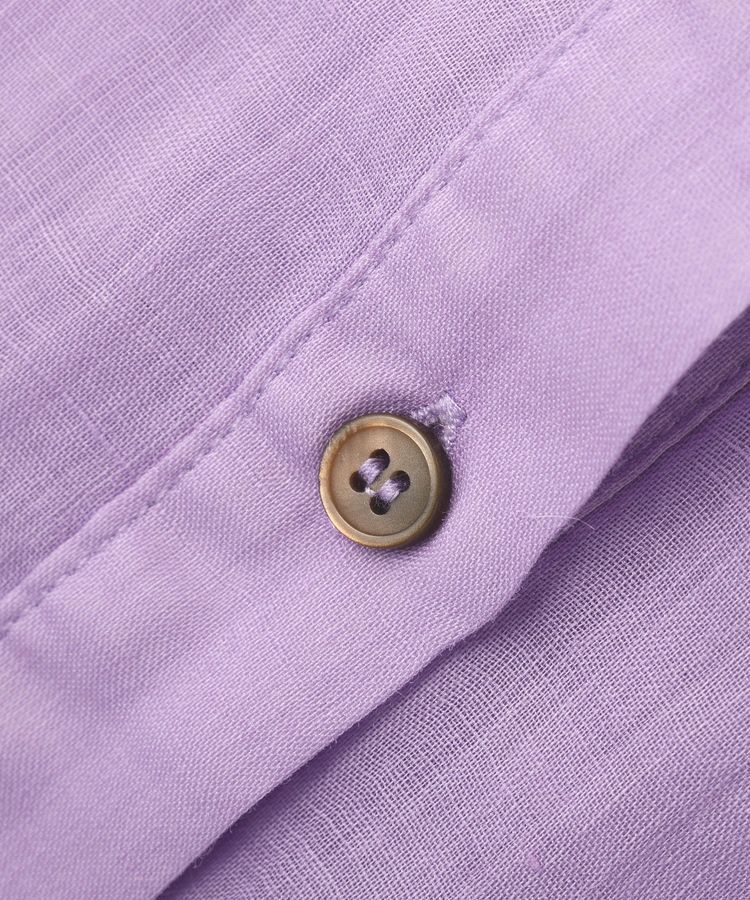 GARAGE OF GOOD CLOTHING「リネンギャザースリーブブラウス」|シャツ・ブラウス|