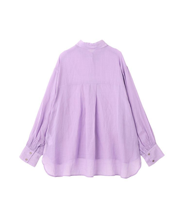 GARAGE OF GOOD CLOTHING「リネンギャザースリーブブラウス」|シャツ・ブラウス|