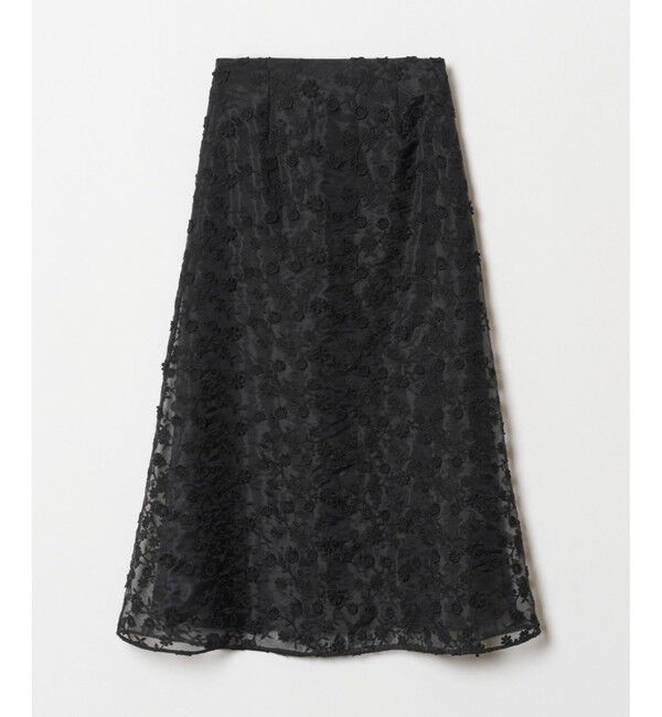 LOULOU WILLOUGHBY「【LOULOU WILLOUGHBY】オーガン刺繍スカート」|スカート|