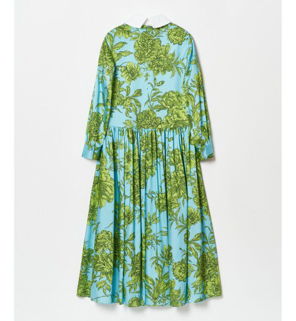 LOULOU WILLOUGHBY「【LOULOU WILLOUGHBY】RATTIフラワープリント衿付きワンピース」|ワンピース|