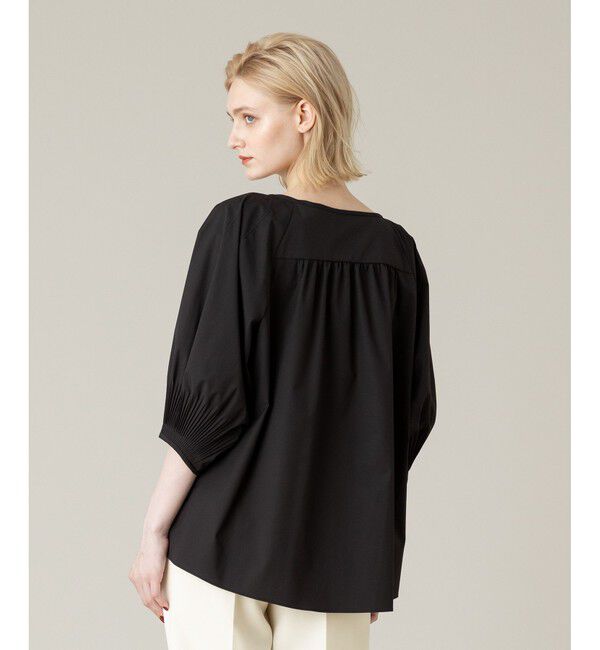 LOULOU WILLOUGHBY「【LOULOU WILLOUGHBY】タックスリーブブラウス」|シャツ・ブラウス|