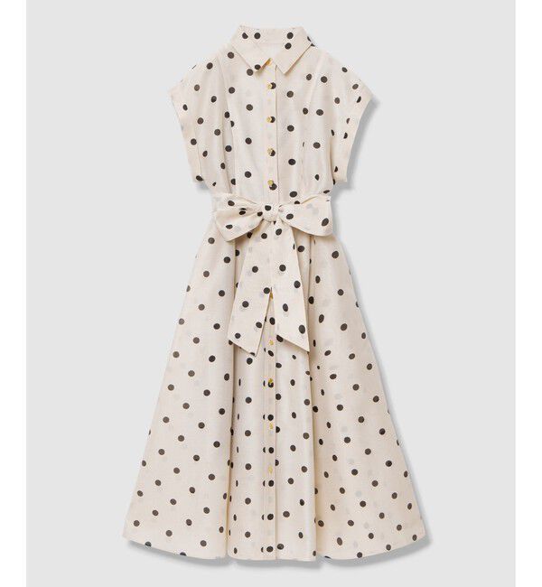 LOULOU WILLOUGHBY「◇【LOULOU WILLOUGHBY】オーガンドットワンピース」|ワンピース|