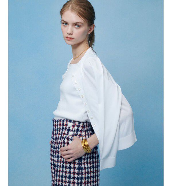 LOULOU WILLOUGHBY「【LOULOU WILLOUGHBY】MANYボタンカーディガン」|カーディガン|