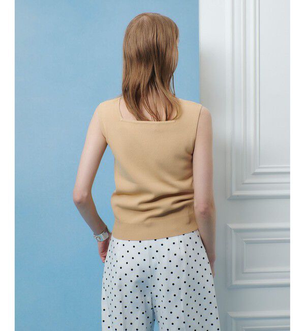 LOULOU WILLOUGHBY「【LOULOU WILLOUGHBY】スクエアタンクトップ」|タンクトップ|