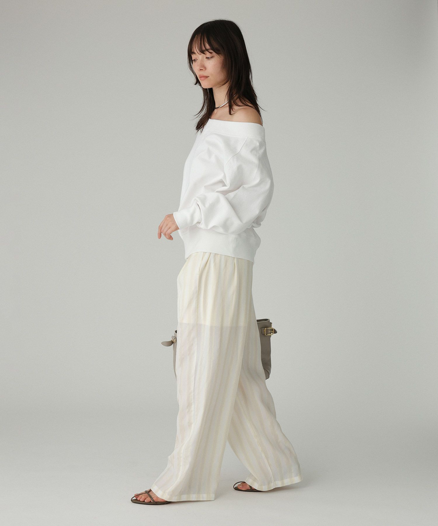 BABYLONE「キュプラストライプパンツ」|その他|