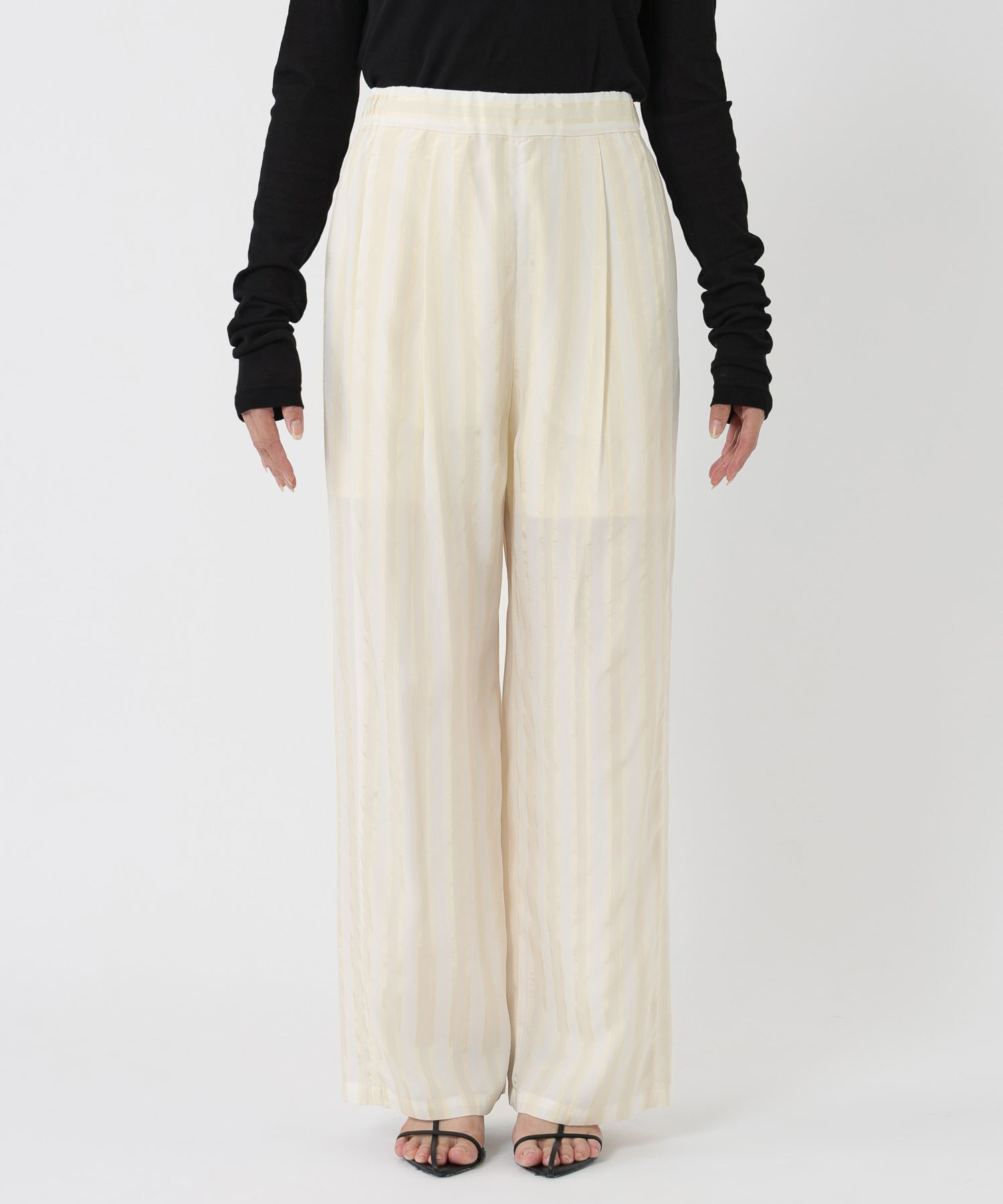 BABYLONE「キュプラストライプパンツ」|その他|