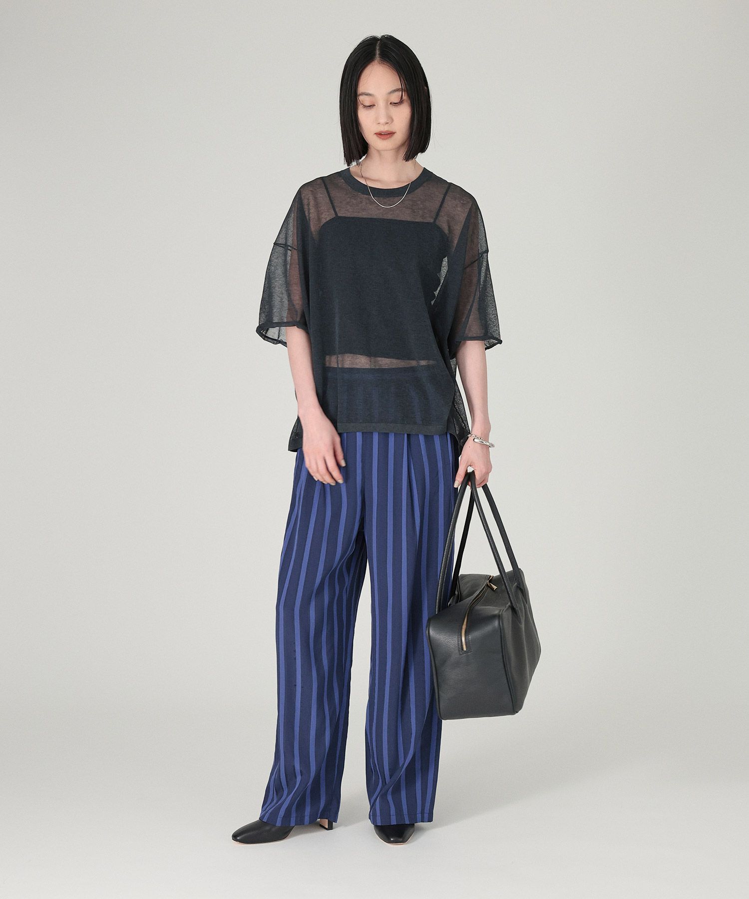 BABYLONE「キュプラストライプパンツ」|その他|