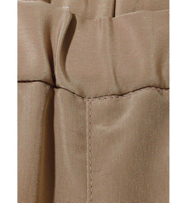 MIDIUMISOLID「MIDIUMISOLID for Ladies ワークイージーパンツ」|カーゴ|