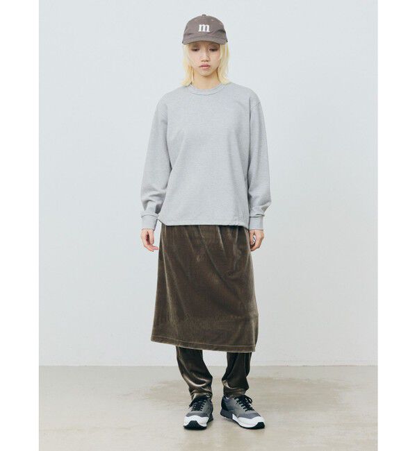 MARMARMAR「MARMARMAR ドローストリングヘムプルオーバー」|スウェット・ジャージ|