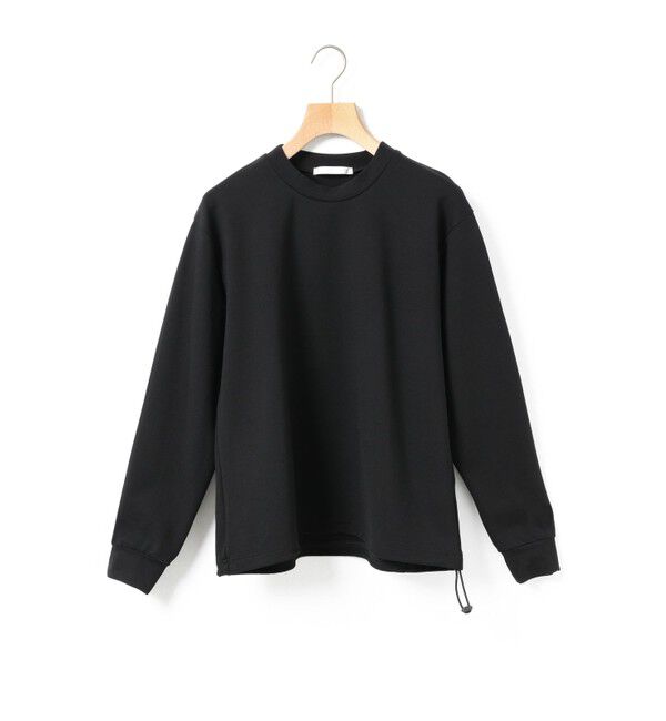 MARMARMAR「MARMARMAR ドローストリングヘムプルオーバー」|スウェット・ジャージ|ブラック