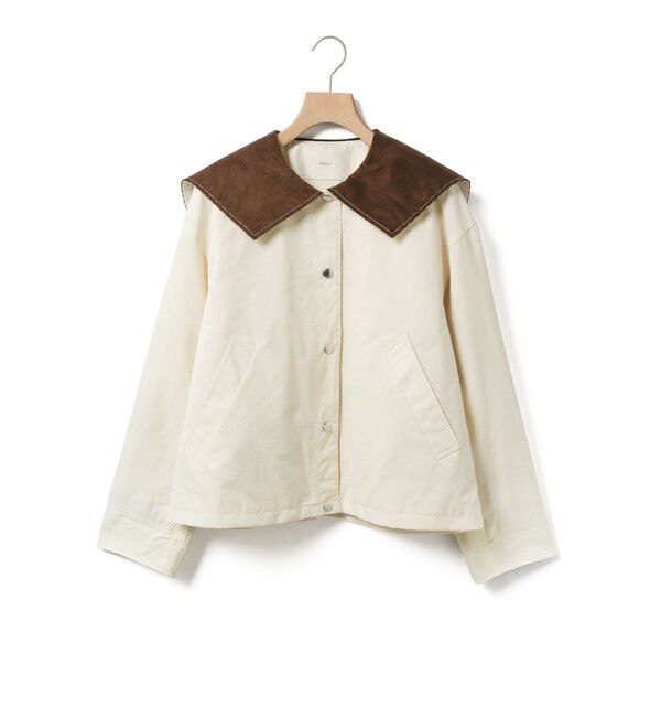MidiUmi「MidiUmi パッドハンティングジャケット」|テーラードジャケット|アイボリー