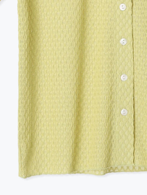 Te chichi TERRASSE「シャーリング衿付きカーディガン《2025summer catalog item》」|カーディガン|